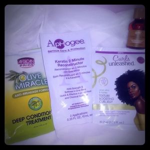 Samples Size Hair Products